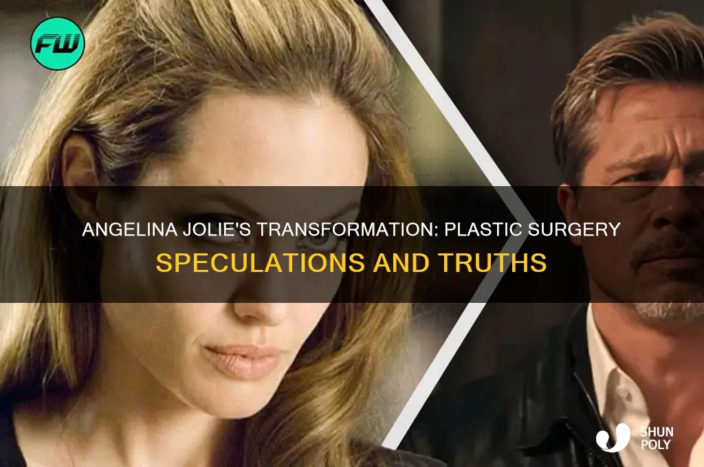 did angelina jolie did plastic surgery