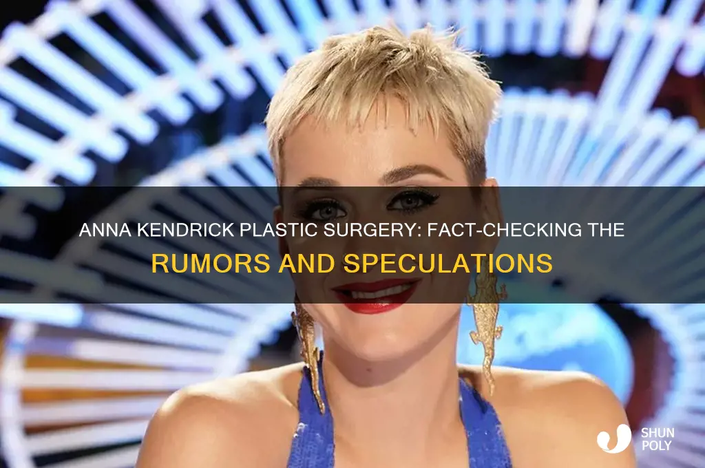did anna kendrick get plastic surgery