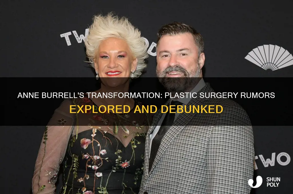 did anne burrell have plastic surgery