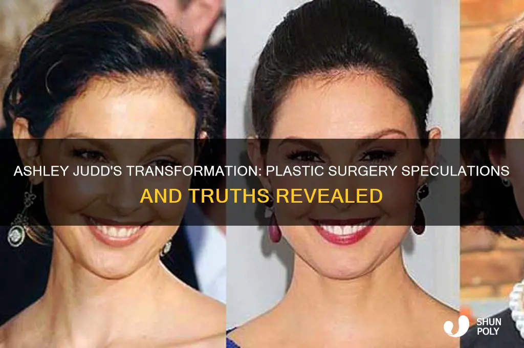 did ashely judd have plastic surgery