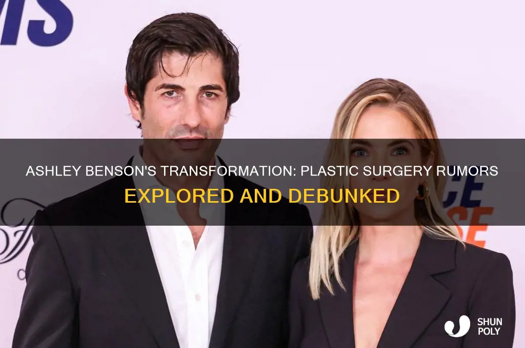 did ashley benson get plastic surgery