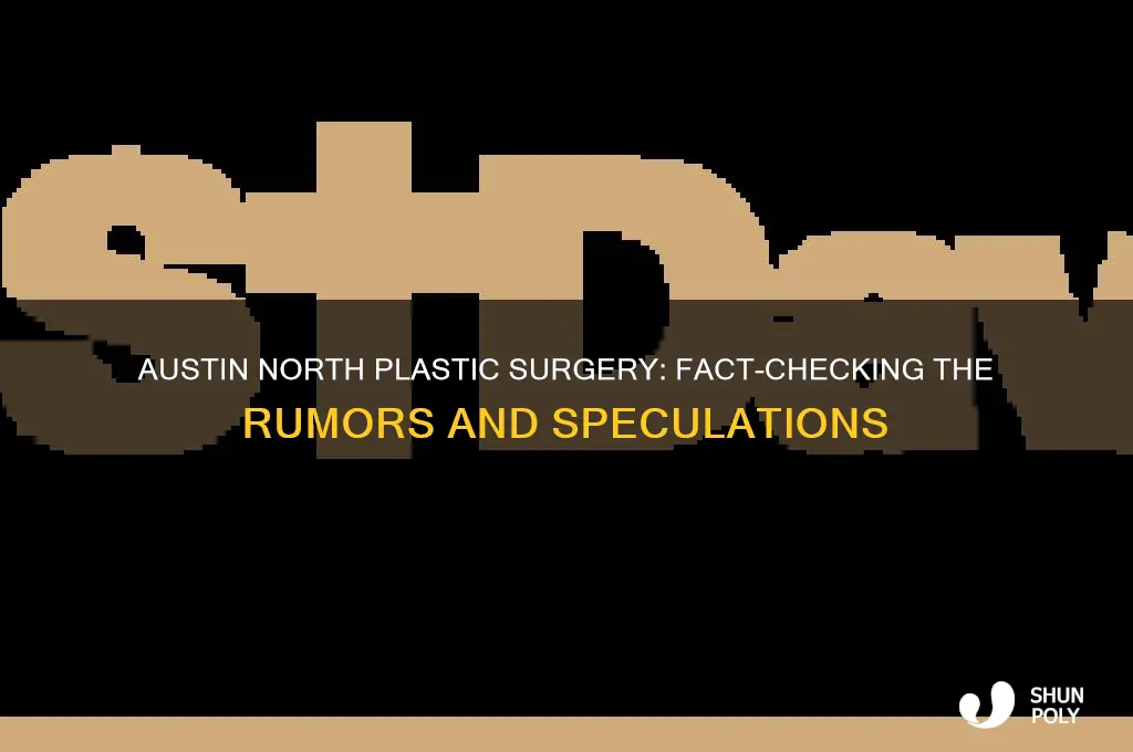 did austin north get plastic surgery