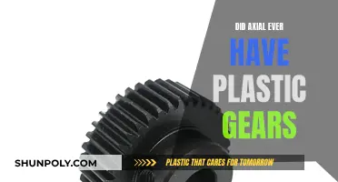 Axial's Plastic Gear Past: A Historical Perspective