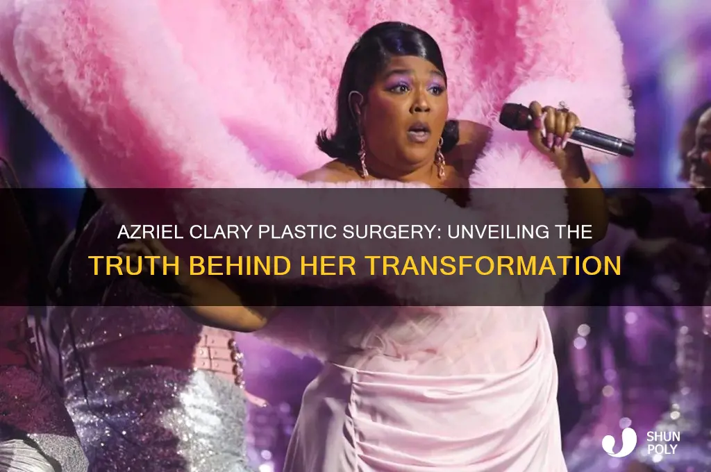 did azriel clary have plastic surgery