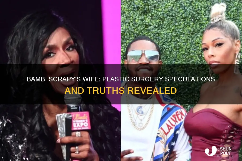 did bambi scarpy wife have plastic surgery