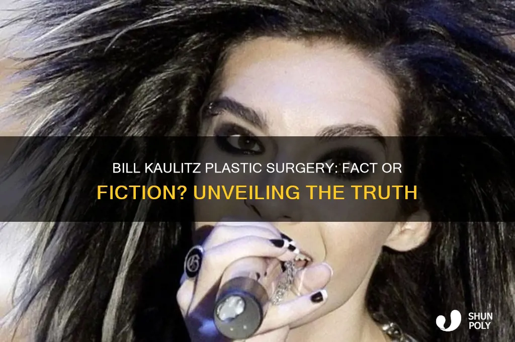 did bill kaulitz get plastic surgery