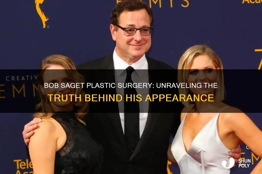 did bob saget have plastic surgery