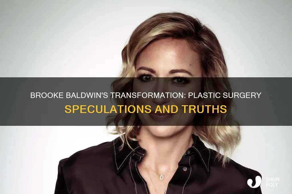 did brooke baldwin have plastic surgery