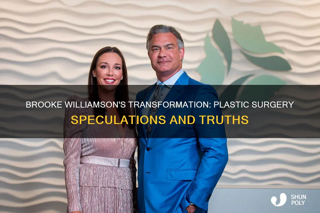 did brooke williamson have plastic surgery
