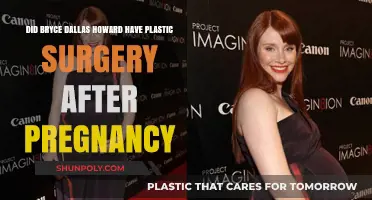 Bryce Dallas Howard's Post-Pregnancy Transformation: Plastic Surgery Rumors Explored