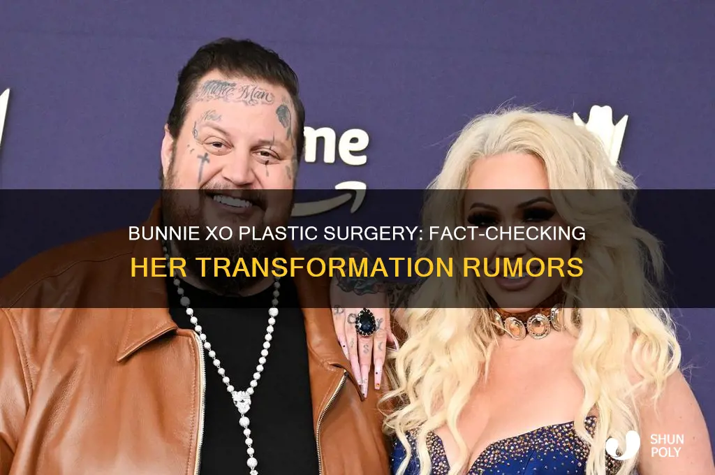 did bunnie xo have plastic surgery