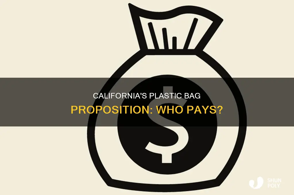 did california vote to pay for plastic bags
