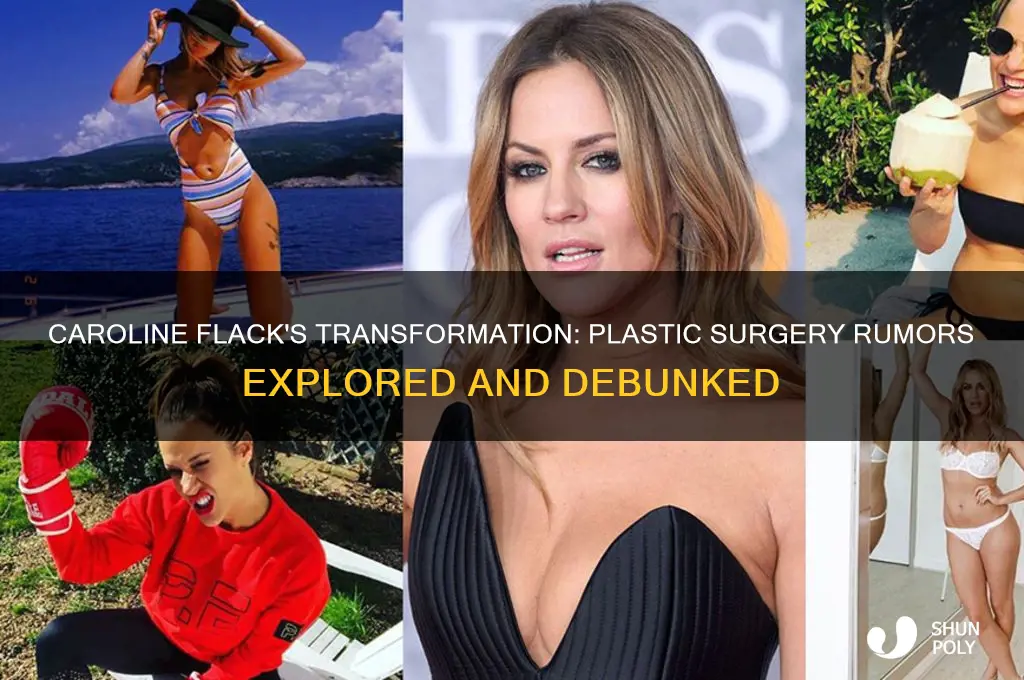 did caroline flack get plastic surgery