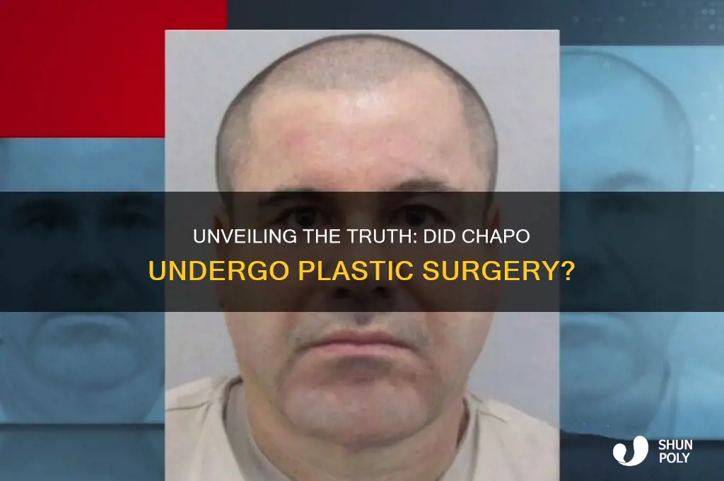 did chapo get plastic surgery