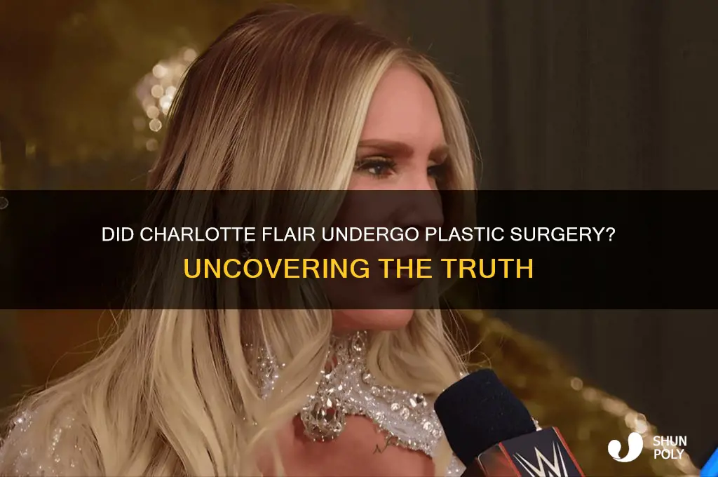 did charlitte fair have plastic surgery