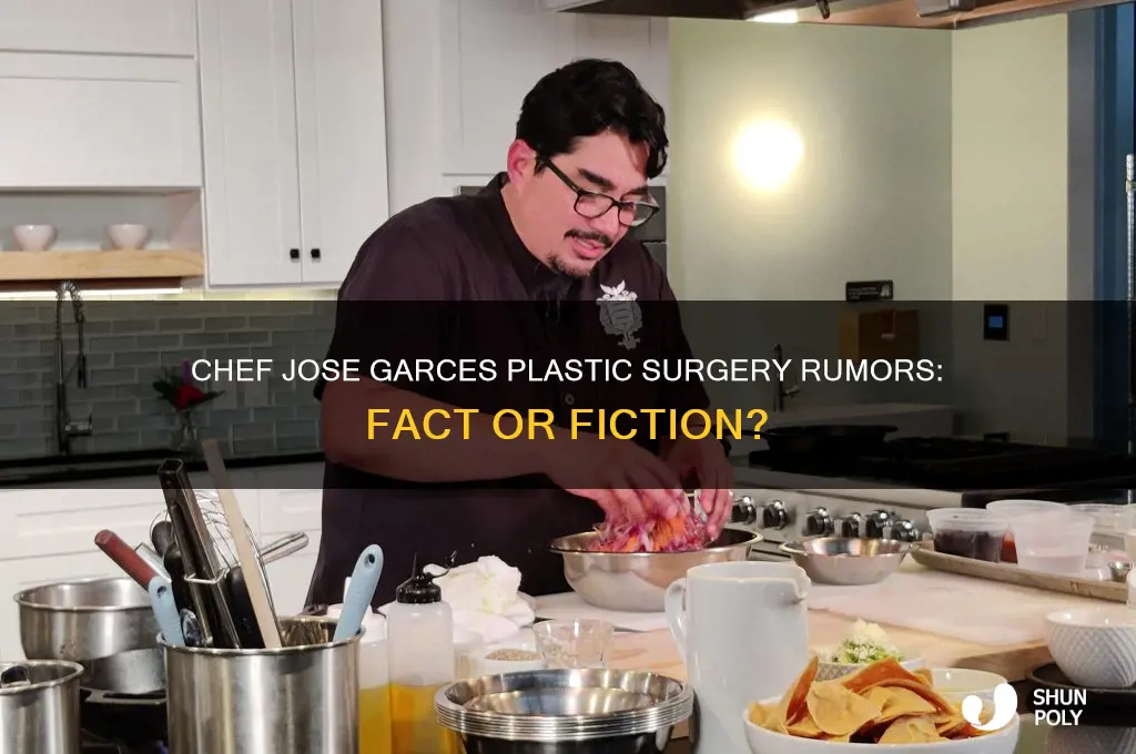 did chef jose garces have plastic surgery