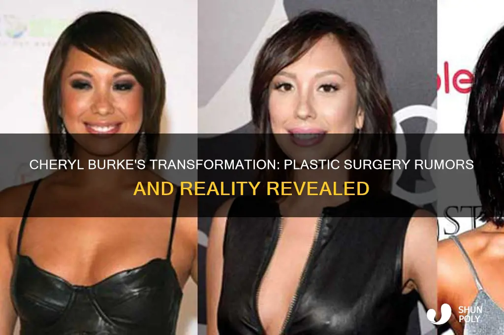 did cheryl from dwts have plastic surgery