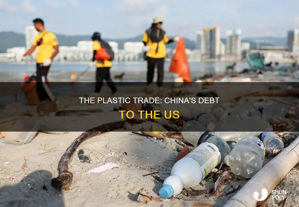 did china pay us for plastic