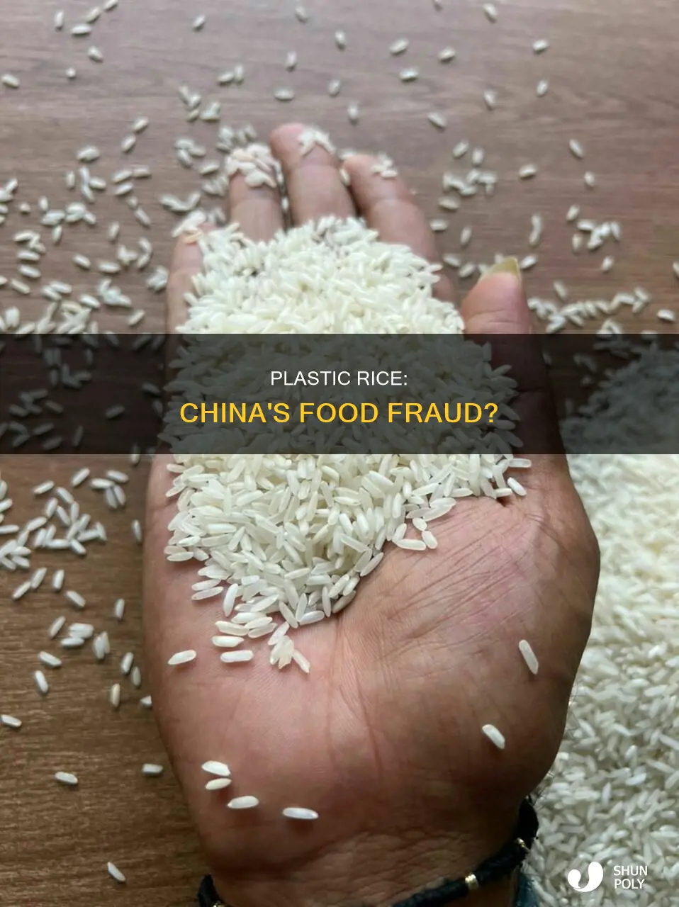 did china really produce plastic rice
