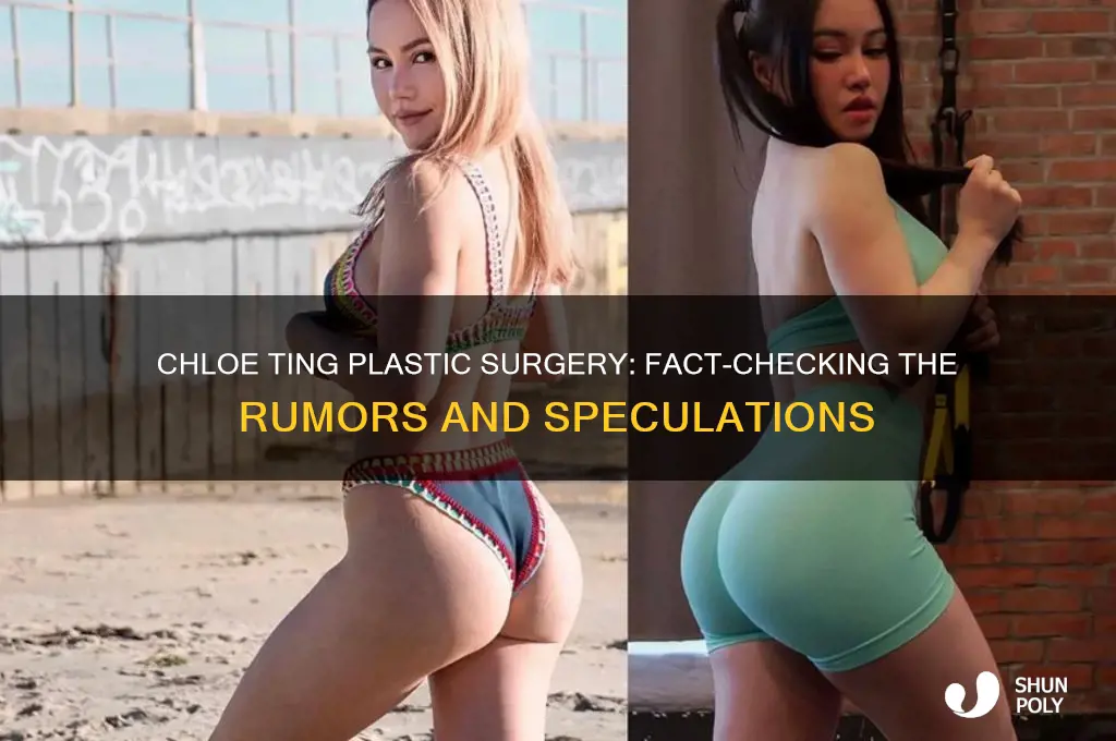 did chloe ting get plastic surgery