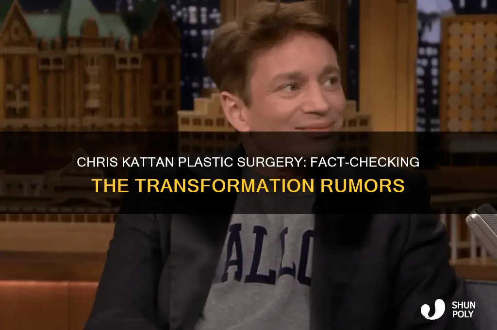 did chris kattan have plastic surgery