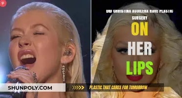 Christina Aguilera's Lips: Natural or Plastic Surgery Transformation?