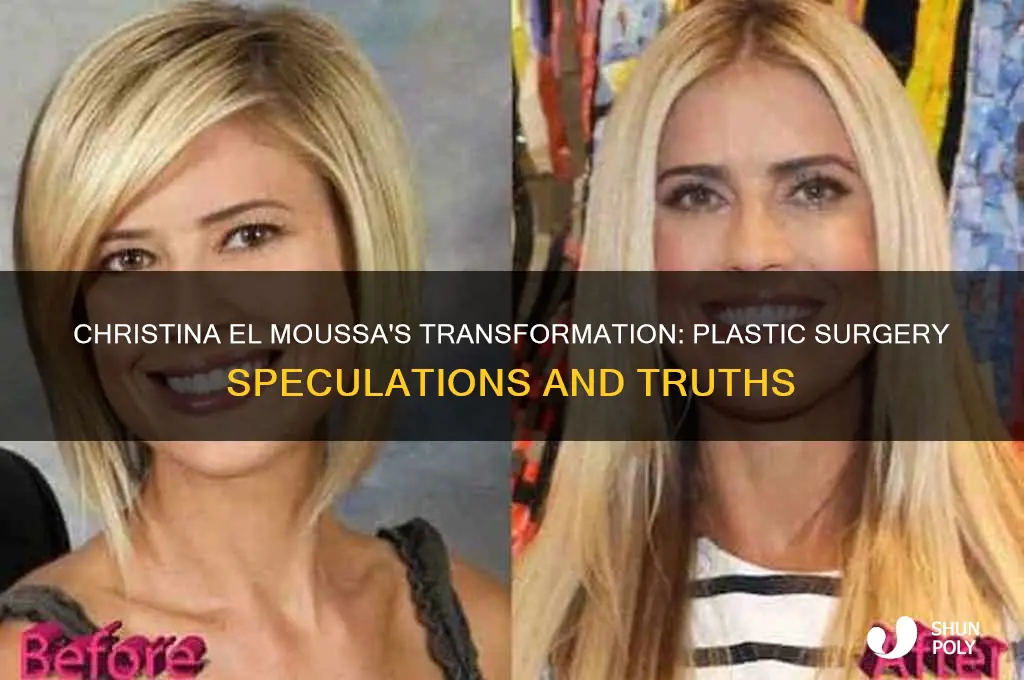 did christina el moussa get plastic surgery