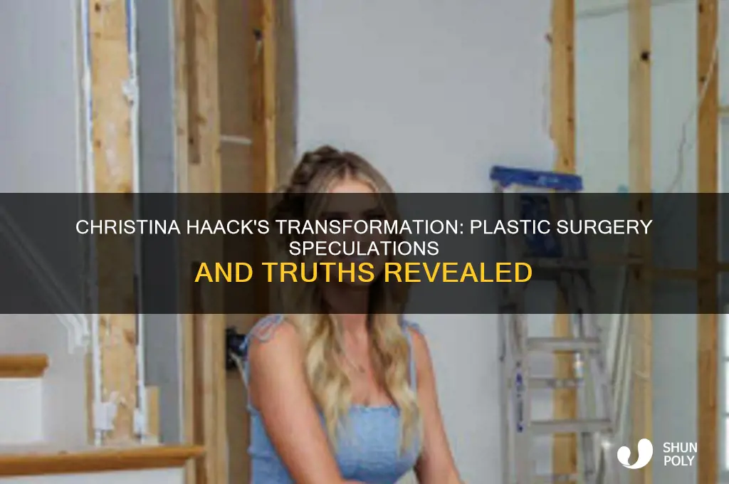 did christina haack have plastic surgery