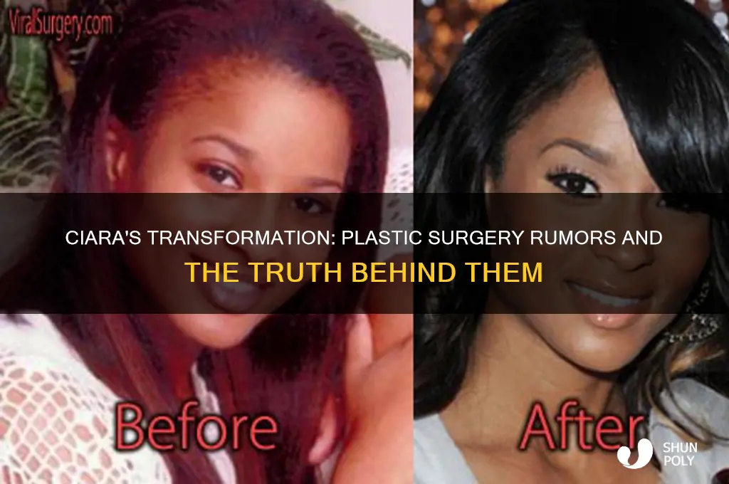 did ciara get plastic surgery