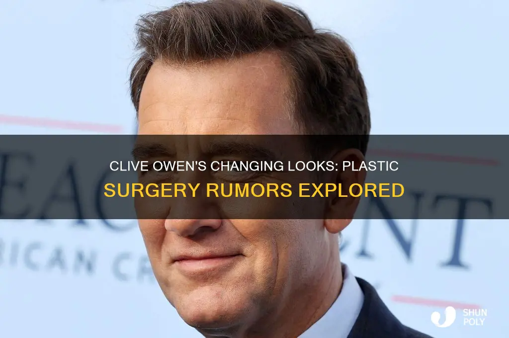 did clive owen have plastic surgery