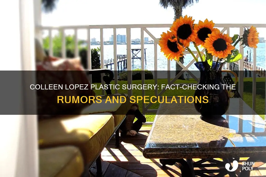 did colleen lopez have plastic surgery
