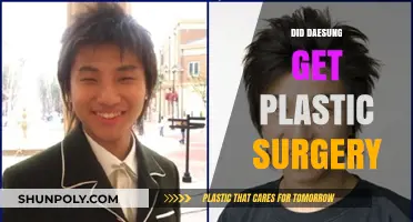 Daesung's Transformation: Plastic Surgery Rumors and the Truth Revealed