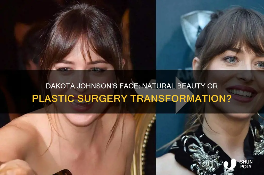 did dakota johnson have plastic surgery on her face