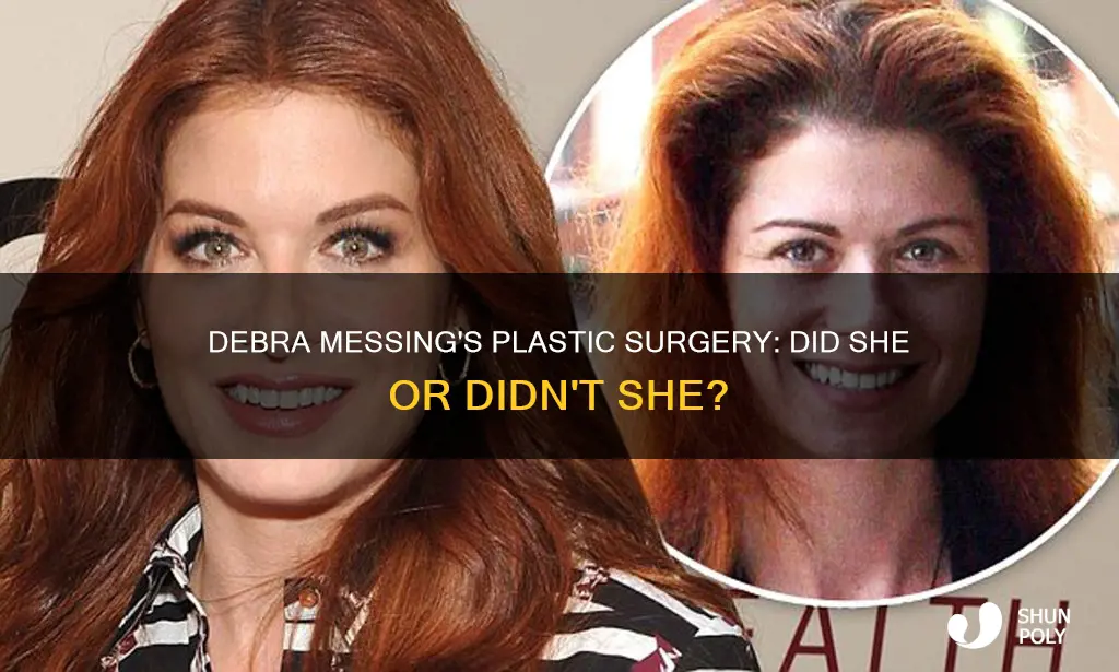 did debra measong have plastic surgeey