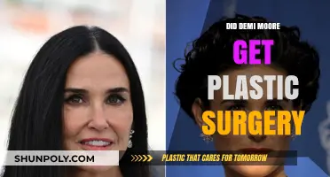 Did Demi Moore Undergo Plastic Surgery? Unveiling the Truth