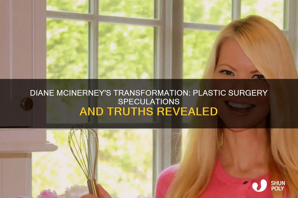 did diane mcinerney have plastic surgery
