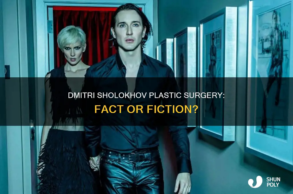 did dmitri sholokhov get plastic surgery
