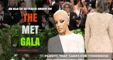 Doja Cat's Met Gala Look: Plastic Surgery Speculations Explored