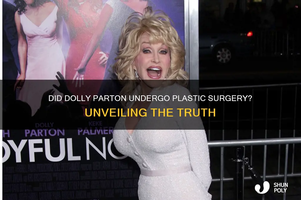 did dolly have plastic surgery