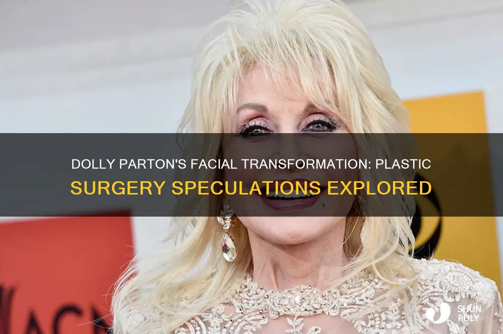 did dolly parton have facial plastic surgery