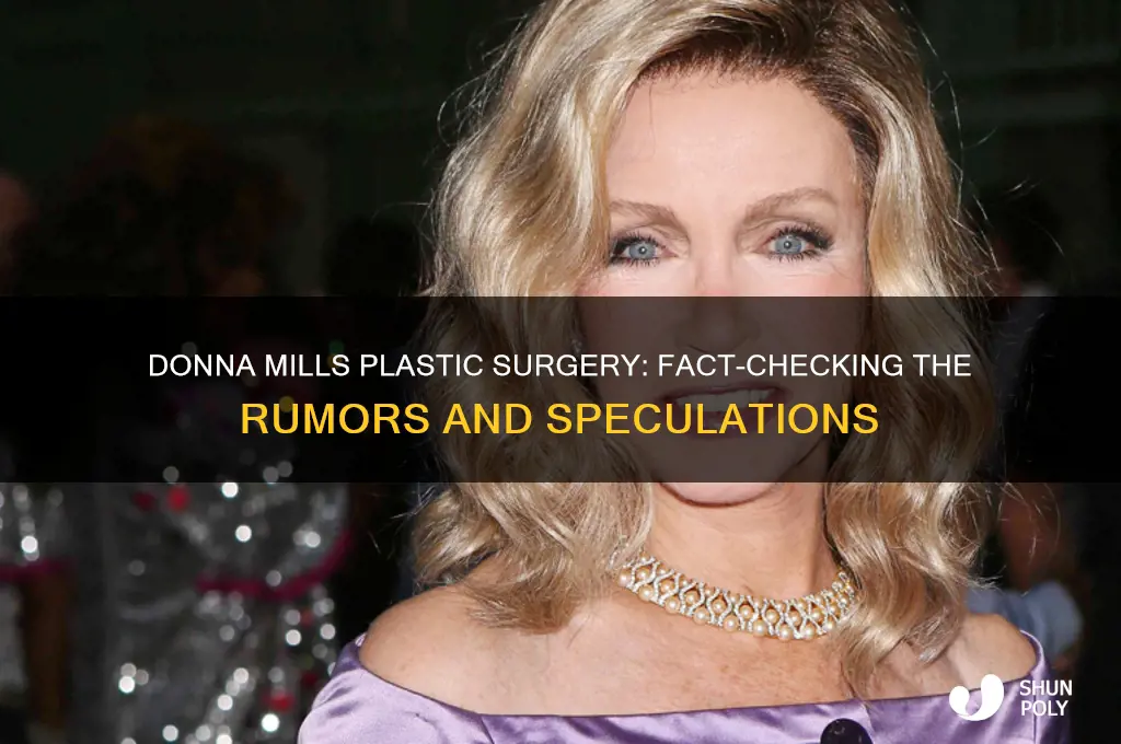 did donna mills have plastic surgery