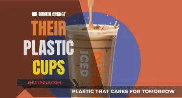 Dunkin's New Plastic Cups: What's the Change and Why?