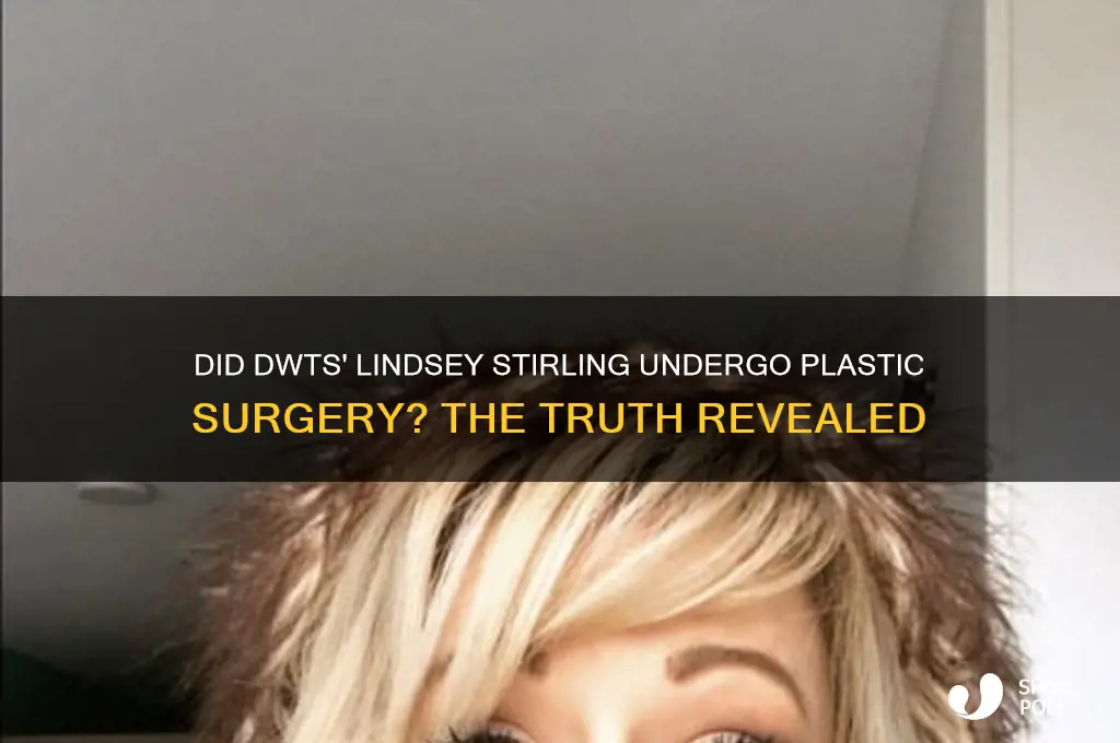 did dwts lindsey have plastic surgery
