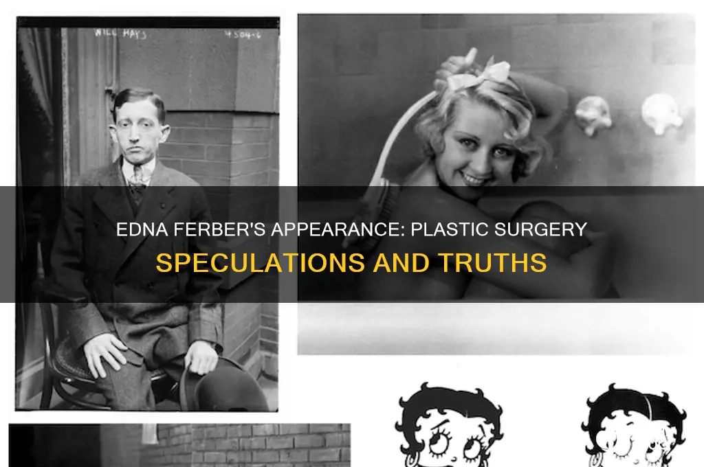 did edna ferber have plastic surgery