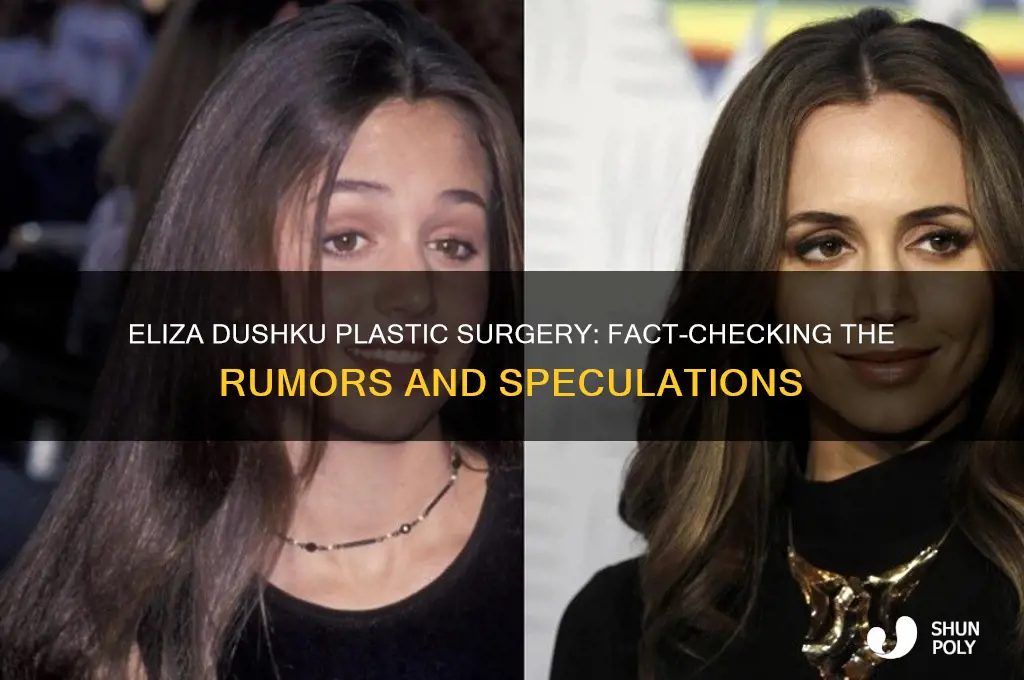 did eliza dushku have plastic surgery