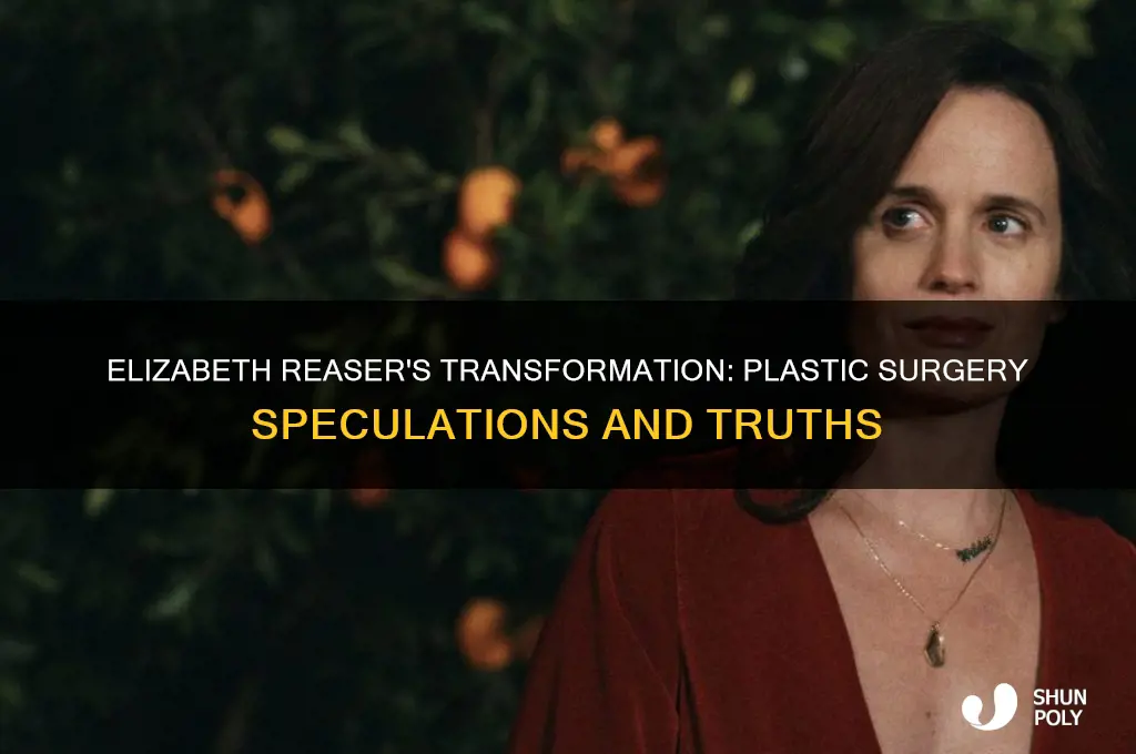 did elizabeth reaser have plastic surgery