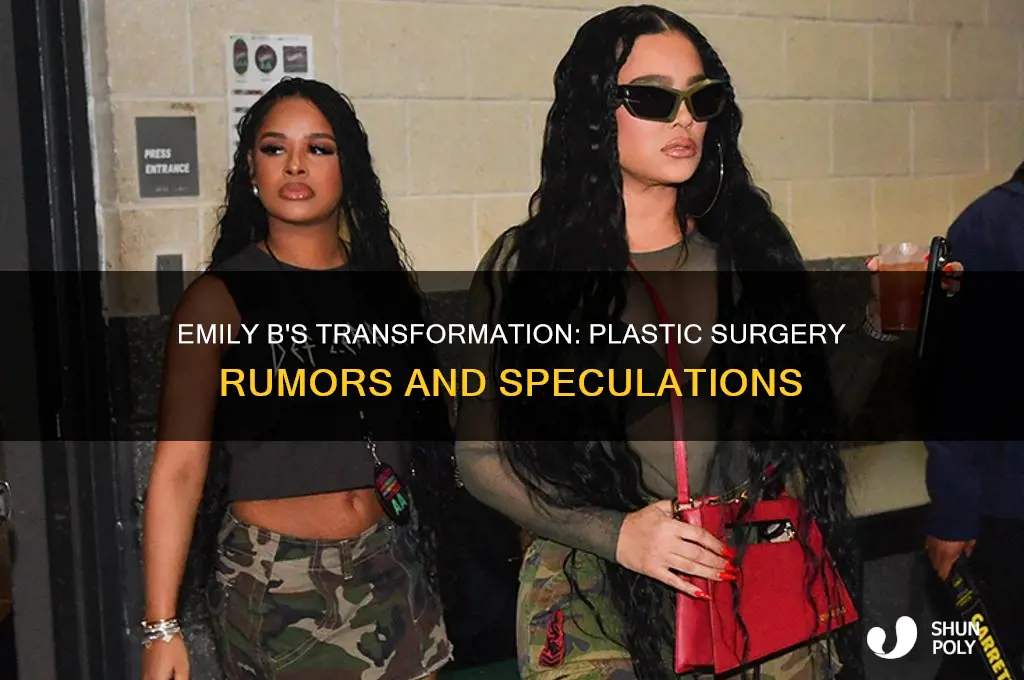 did emily b have plastic surgery