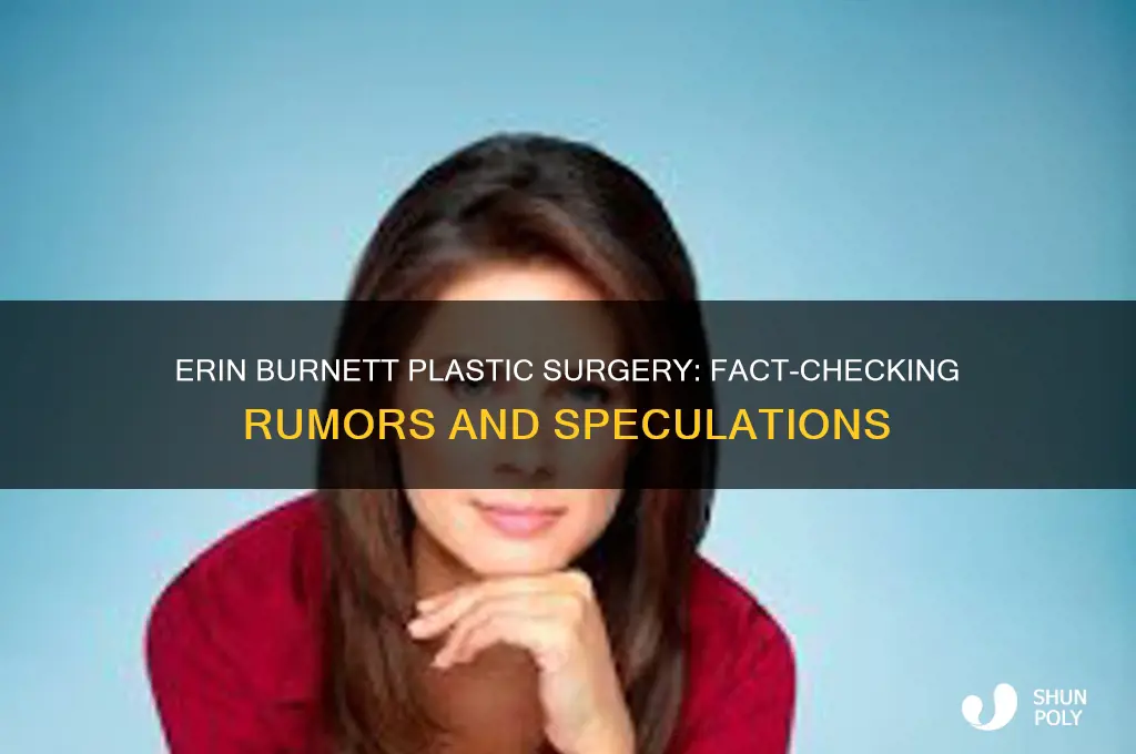 did erin burnett have plastic surgery