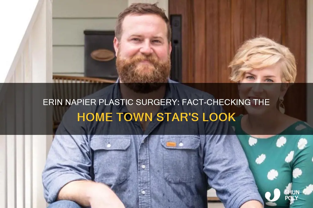 did erin napier have plastic surgery