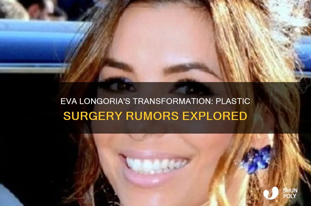 did eva longoria have plastic surgery